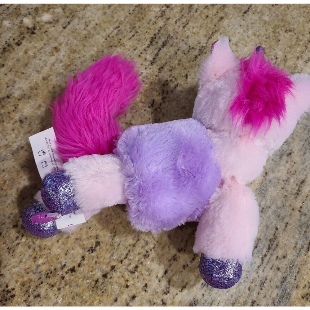 Twisty Petz SNOWPUFF UNICORN TRANSFORMING Plush Pet SpinMaster Pink Purple - Picture 2 of 7